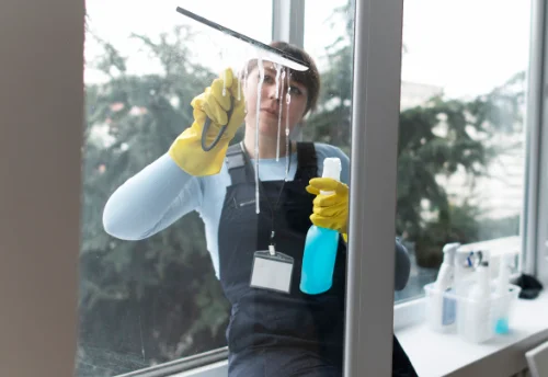 Nettoyage de vitres intérieures et extérieures à Soullans